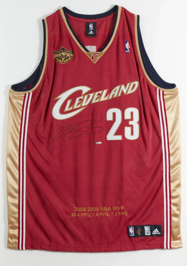 Lebron James signed jerseyAdidasJerseysLebron James